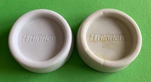 Comparaison Neuf / exposé au soleil ( 7 jours)