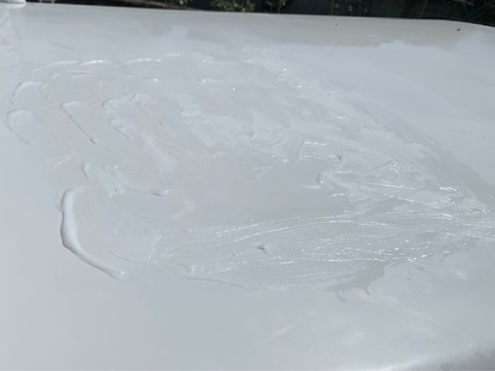 Dernière étape du  traitement.