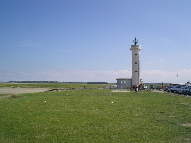 la pointe du Hourdel, (coté sud de la baie)