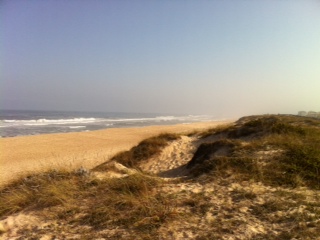 Stationnement sur parking de plage