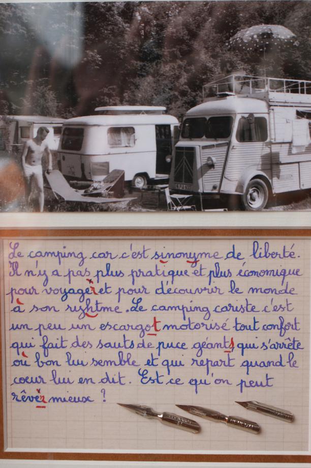 eriba puck.Photo prise dans une vitrine pendant la semaine golf du morbihan.