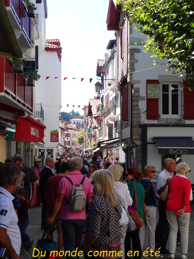 03 St Jean de Luz, rues piétonnes .JPG
