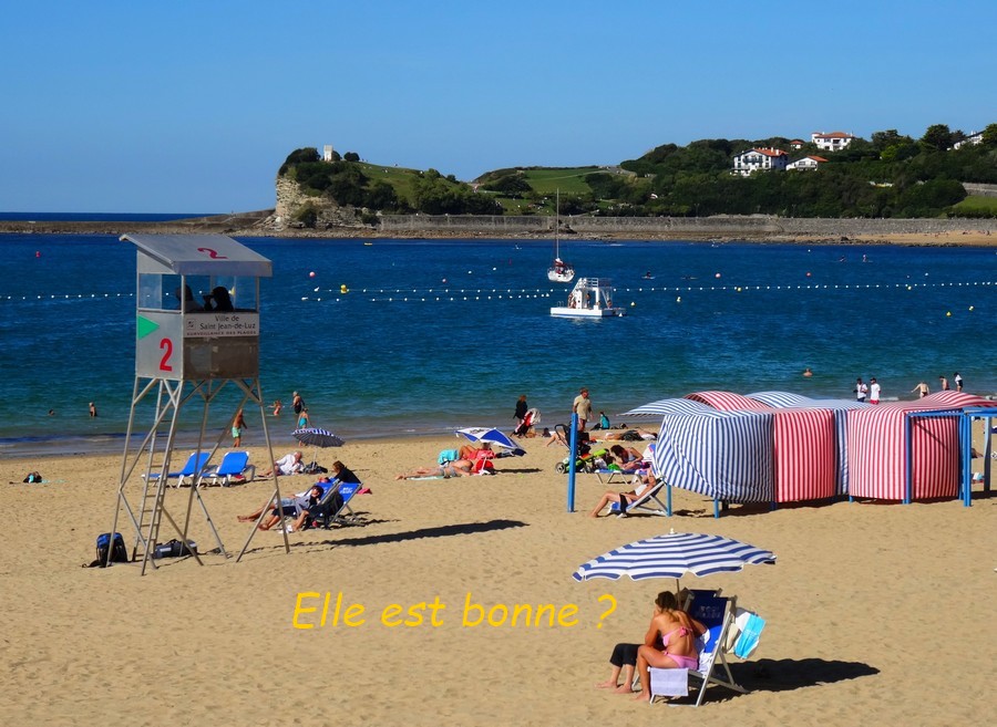 14 St Jean de Luz. La plage .JPG