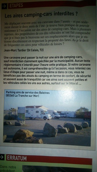 L'article en page 5 ! A garder ! !