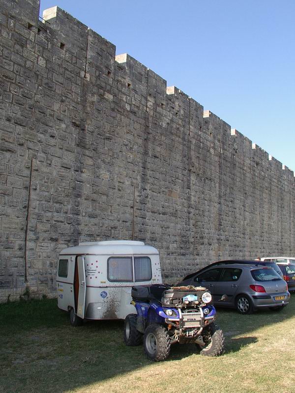 à la fête d'aigues mortes