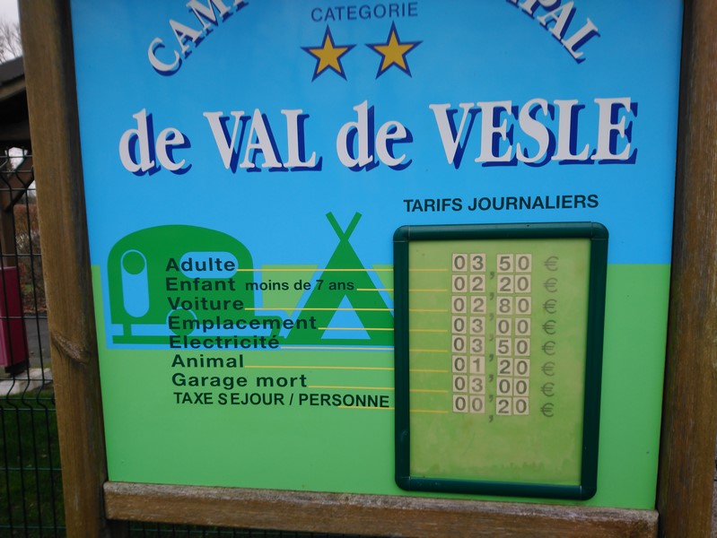 tarif 2018 ! !