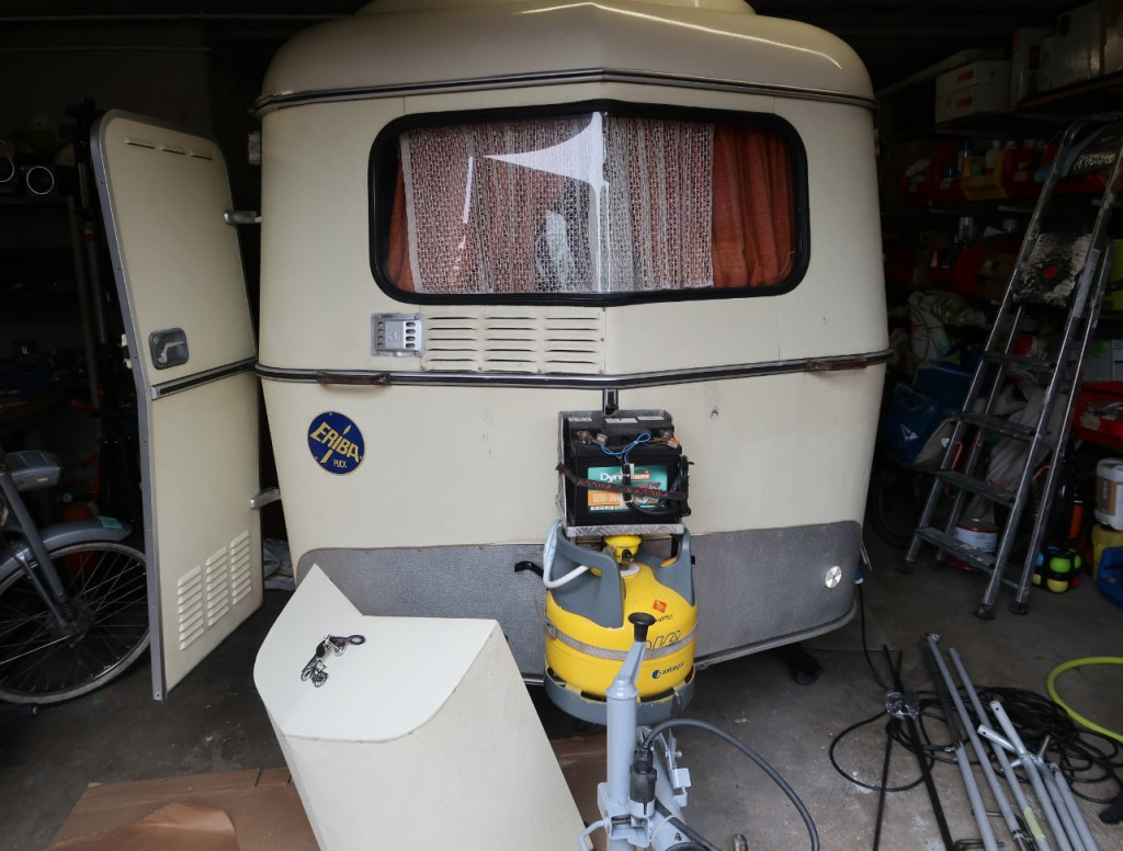 l'avant de la cagouille!