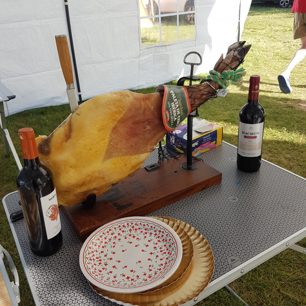 Plaisir terrestre ….le jambon Serrano