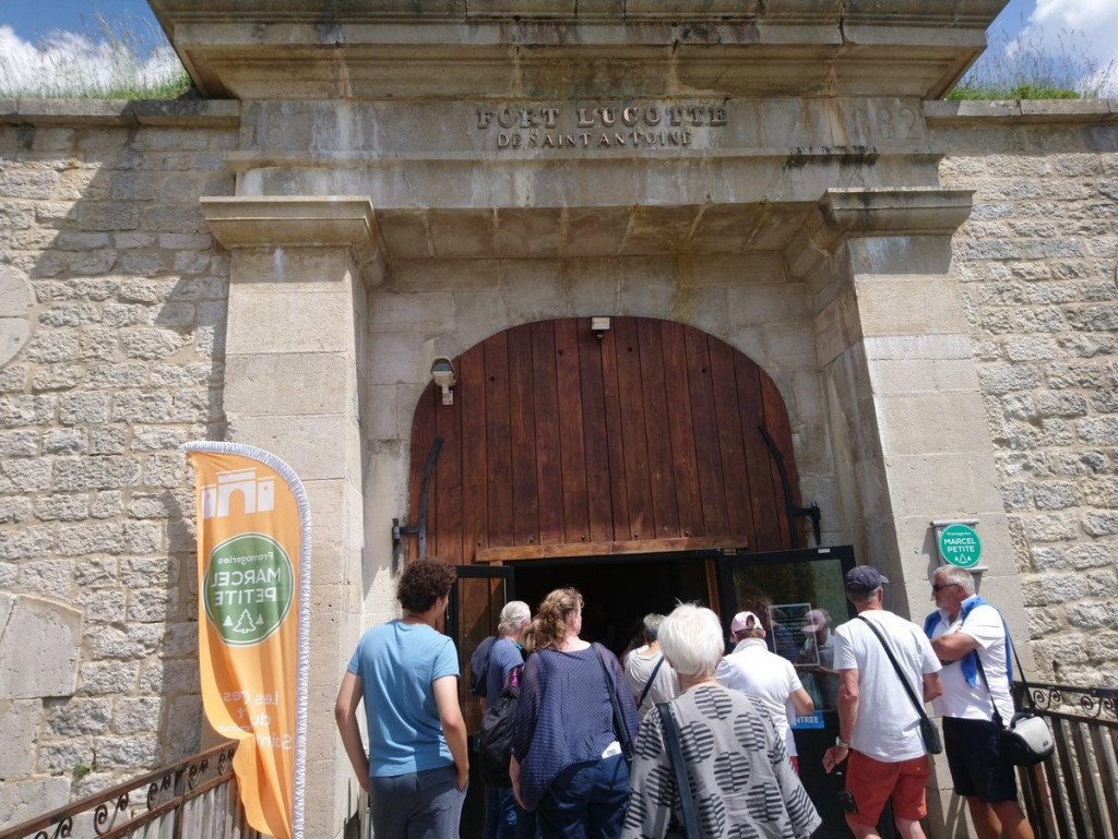 visite du fort Lucotte