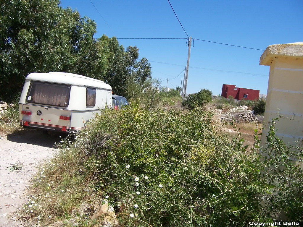 Arrivé au bled de Ghazoi situé a 8 kms d'Essaouira