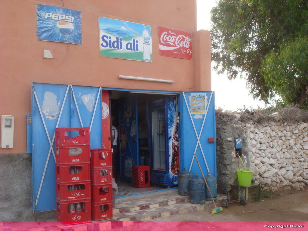 La superette de notre ami m'bark