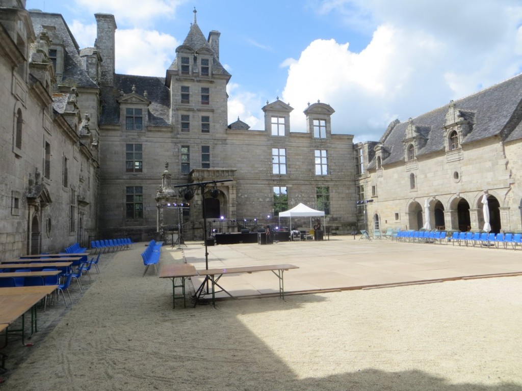 Château de Kerjean à St Vougay