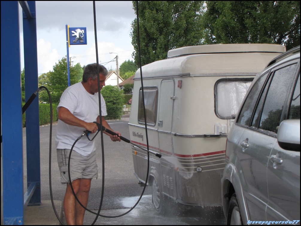 une petite douche