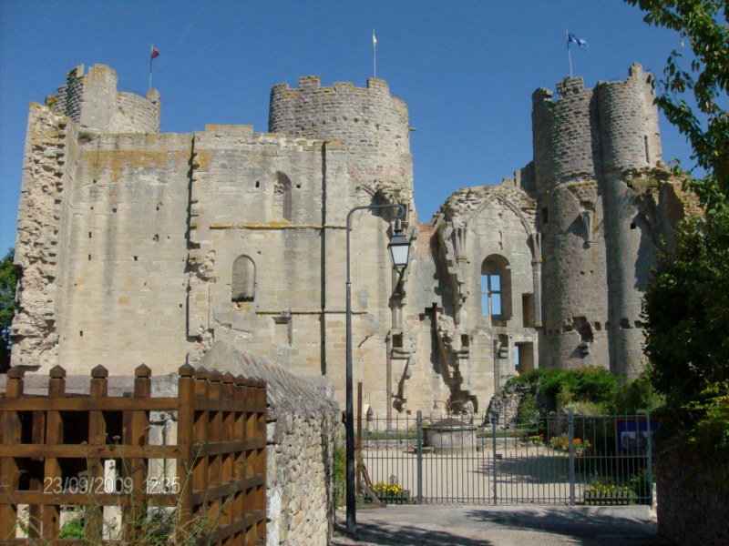 Les ruines de la forteresse