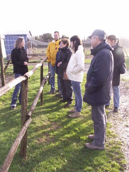 Les explications de Madame la Guide nous passionnent