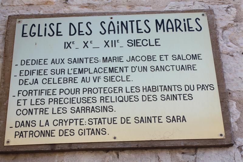 Visite de Sainte Marie de la Mer