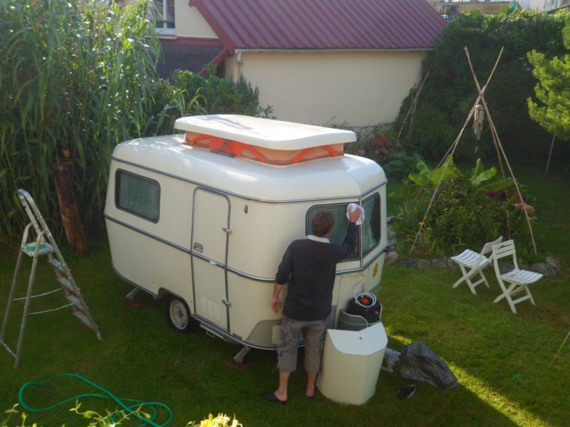 Huile de coude et shampoing