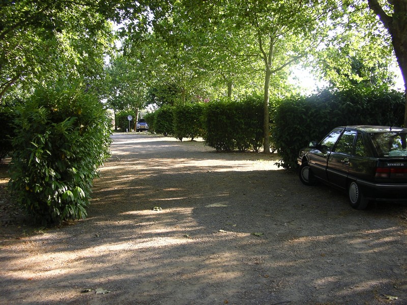 Le camping et ses emplacements délimités