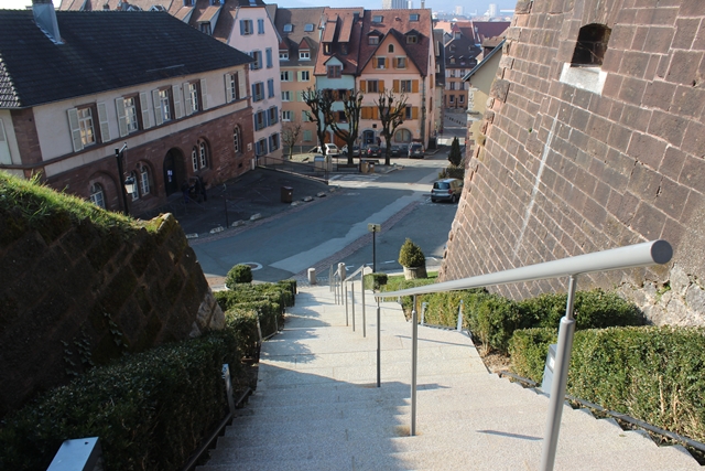 maintenant le haut de la forteresse de Belfort
