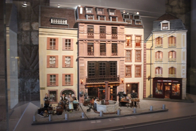 miniature du musé a l’intérieur de la forteresse