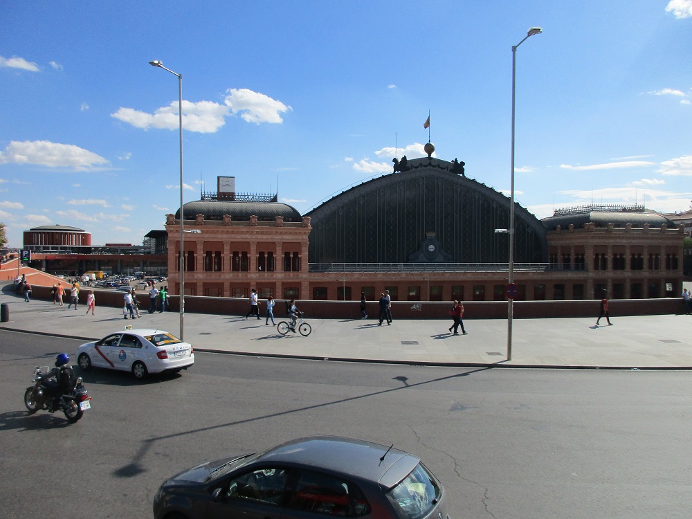 gare D'ATOCHA tristement célèbre par les attentats