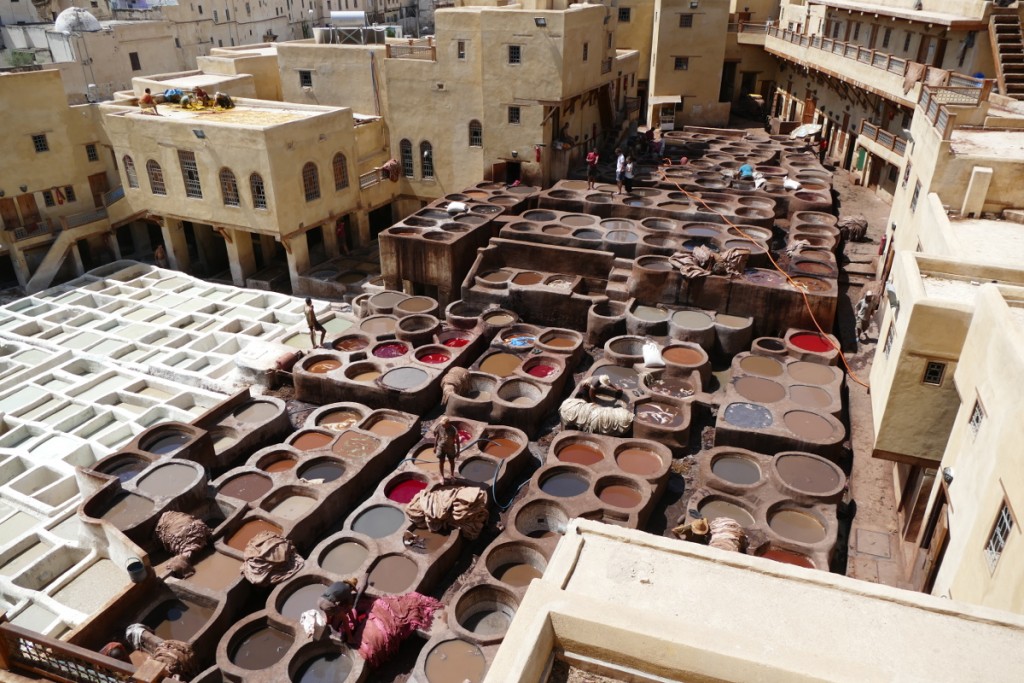 Les tanneries de Fes.JPG