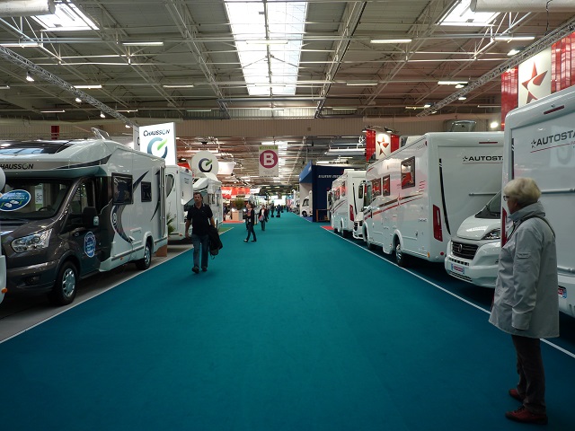 Des campings cars en grands nombres