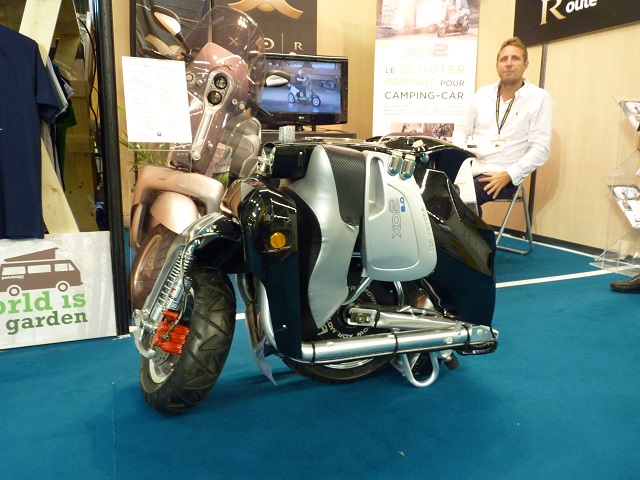 plus modeste la moto pliante