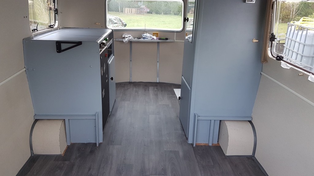 Intérieur après pose lino