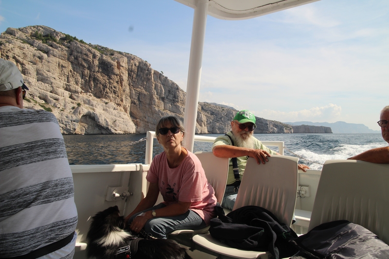 Sur le bateau.