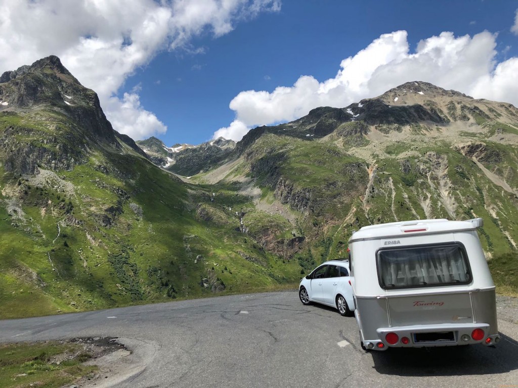 Descente du col du Glandon