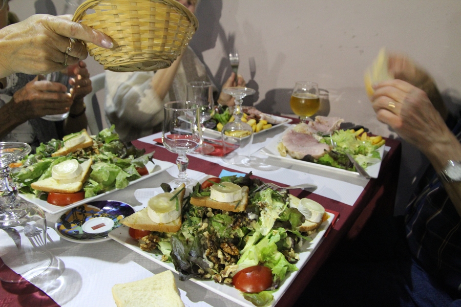 L'assiette de Maurice.