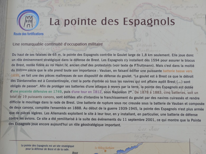 face à la rade Brest