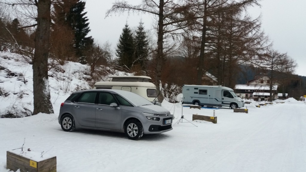 Peu de monde au camping