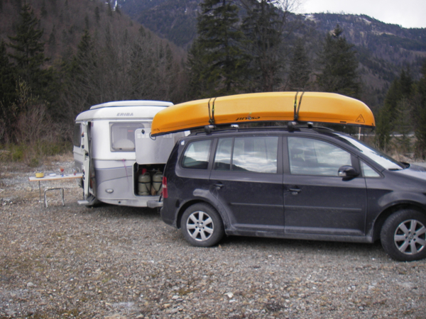 En Slovenie au Soça - Canoe