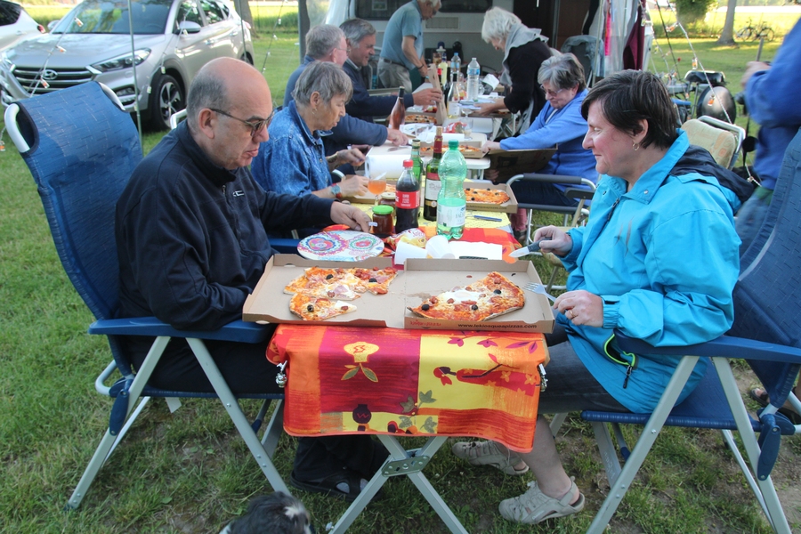 Soirée pizza.