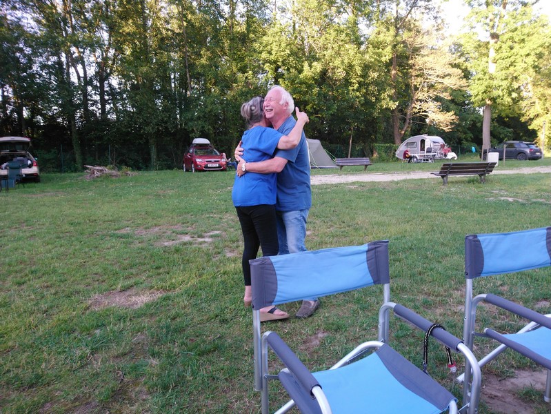 Photo rare, de nos jours.<br />Fête de la musique à Val de Vesle.<br />Et y avait pas qu'eux ! !