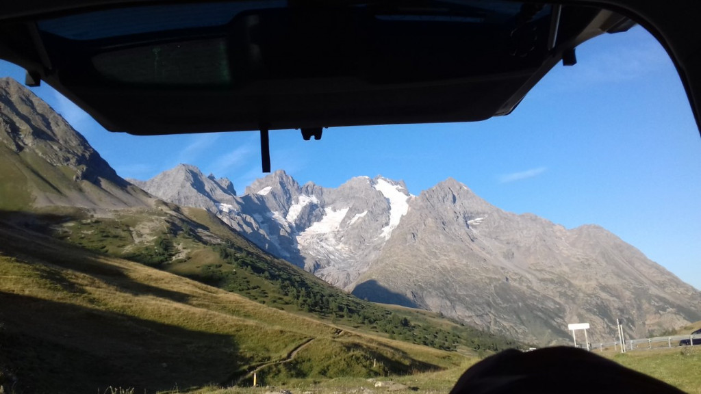 Réveil sur la Meije