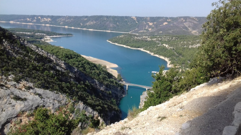 Sortie des gorges