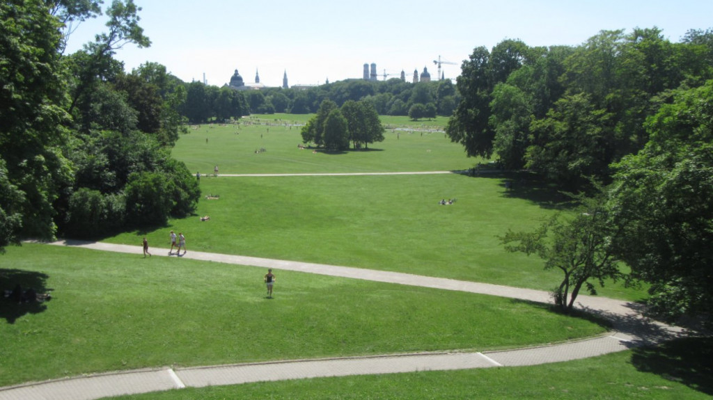 Munich :Jardin anglais