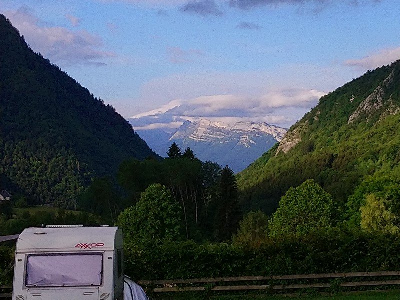 En face, le Vercors