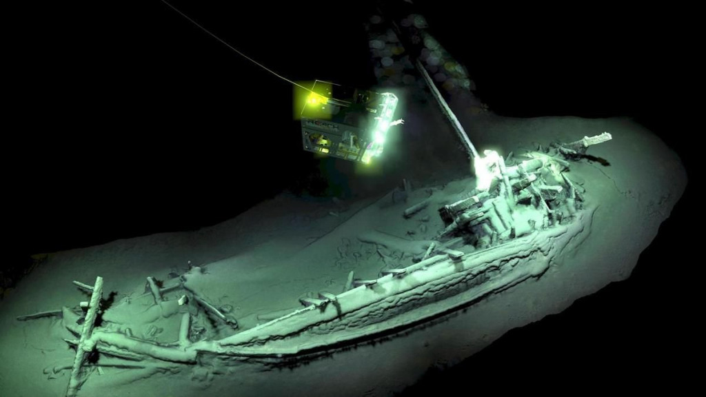 Bateau grec 2400 ans de naufrage