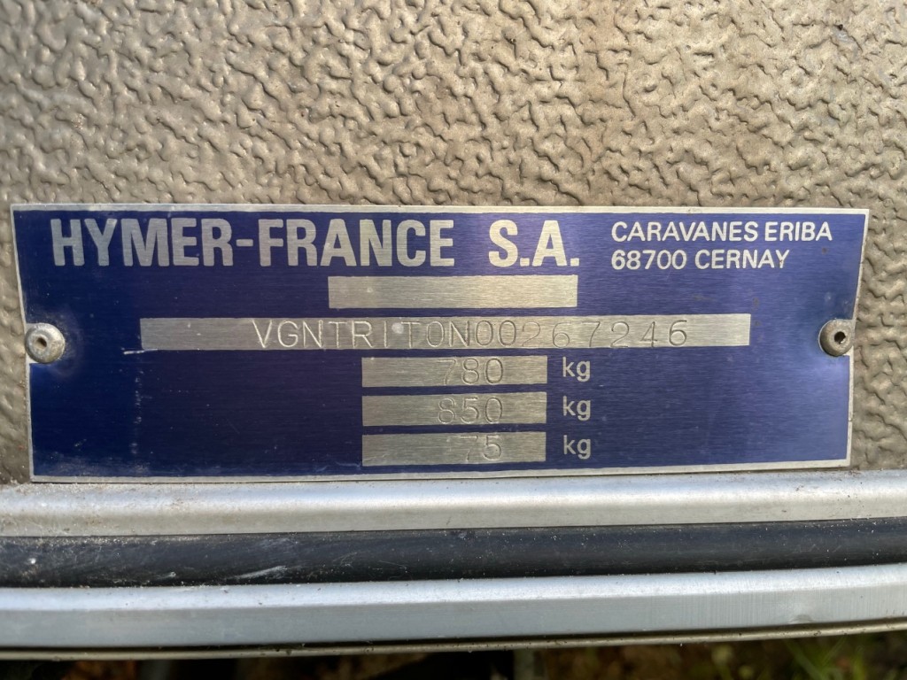 Plaque Constructeur