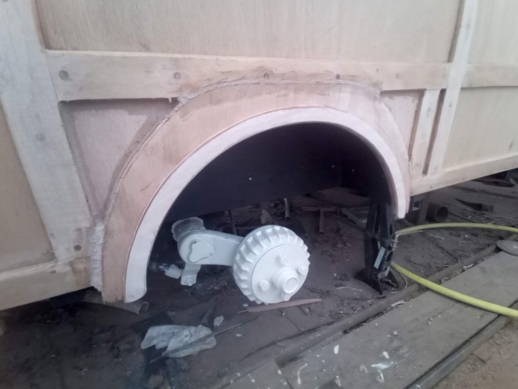 finition passage de roue